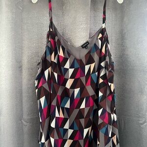 Torrid Trendy Geometric Patterned Top